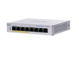 Cisco CBS110-8PP-D - Управляемый - L2 - Гигабитный Ethernet (10/100/1000) - Полный дуплекс - Питание по Ethernet (PoE)