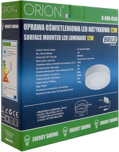 Lampa sufitowa Orion 1x6W LED (O-600-0142)