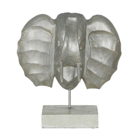 Декоративная статуэтка BB Home Слон серебристый 35 x 21 x 35 см