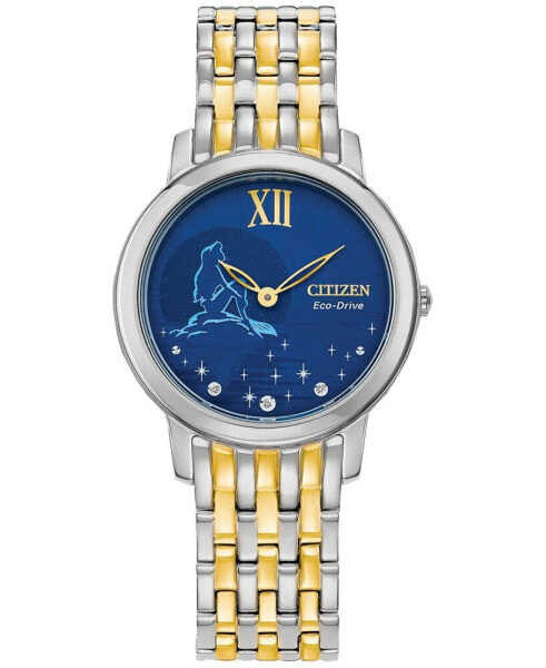 Наручные часы Citizen Snow White Silver-Tone Stainless Steel Bracelet Watch 30mm.