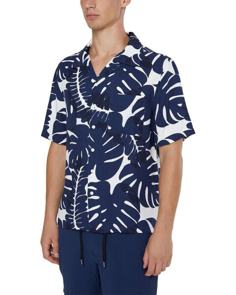 Onia Viscose Vacation Shirt Men's Xl