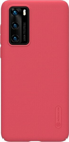 Nillkin Nillkin Super Frosted Shield - Etui Huawei P40 (Bright Red)