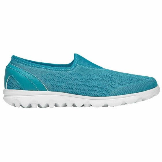 Propet Travelactiv SlipOn Womens Blue Sneakers Casual Shoes W5104-PA