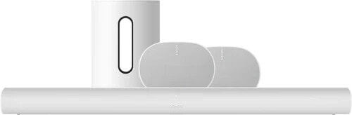 Sonos Arc White + Era 300 White + Sub Mini White