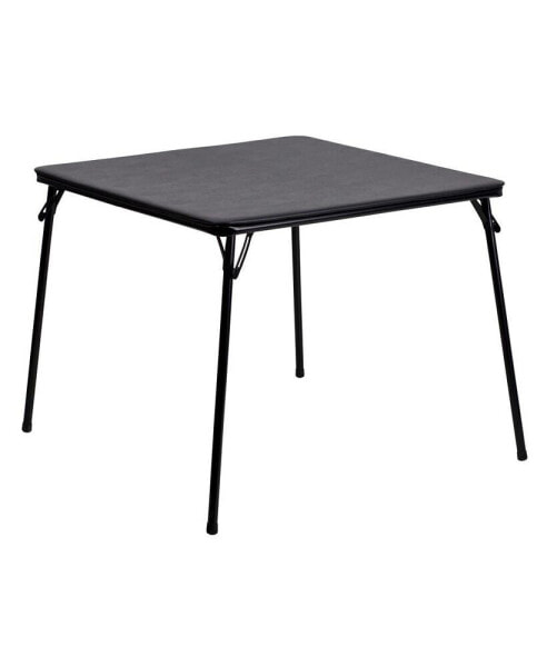 Foldable Card Table With Vinyl Table Top - Game Table - Portable Table