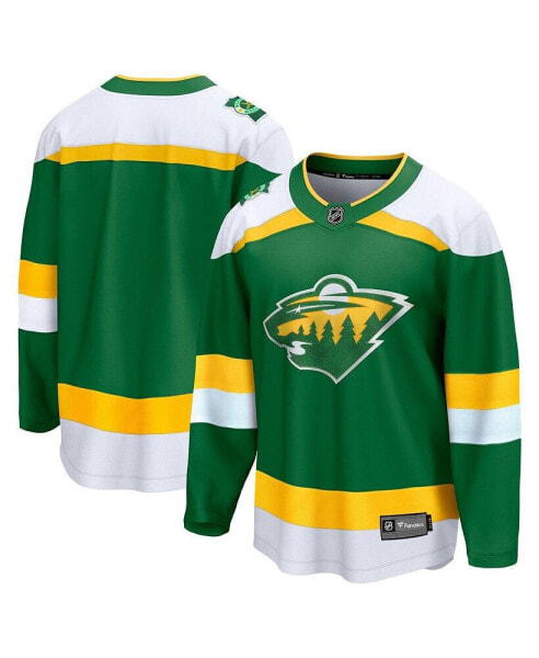 Men's Green Minnesota Wild Alternate Premier Breakaway Jersey