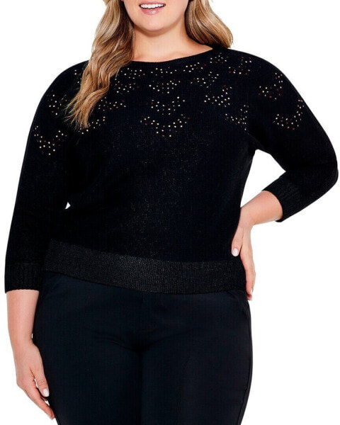 Nic+Zoe Plus Constellation Sweater Women's