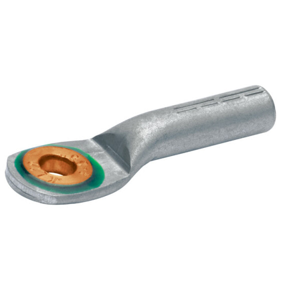 Klauke 308R10 - Ring terminal - Straight - Aluminium - Copper - Aluminium - Copper - M10