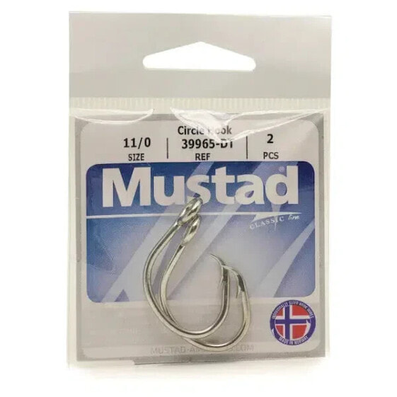 Mustad 39965-DT Tuna Offset Circle Hook