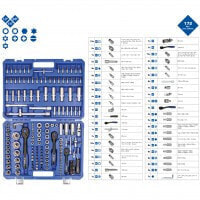 Brilliant Tools BT023172 Steckschlüssel-Satz 172-tlg