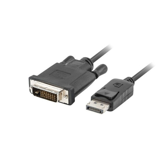 Кабель DisplayPort на DVI Lanberg CA-DPDV-10CU-0010-BK