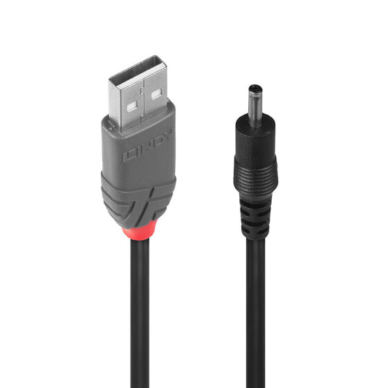 Lindy USB 2.0 Type A to 3.5mm DC Cable, 1.5m, 1.5 m, USB A, 5 V