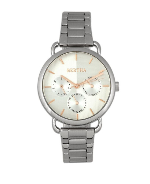 Часы Bertha Gwen Quartz Silver 36mm