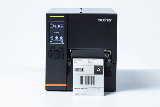 Brother TJ-4021TN - Direct thermal / Thermal transfer - 203 x 203 DPI - 254 mm/sec - Wired - Black