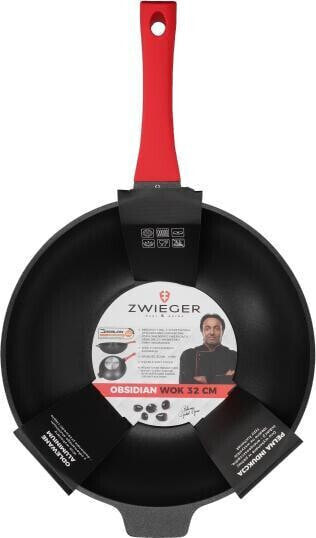 Patelnia Zwieger wok Greblonowa 32cm