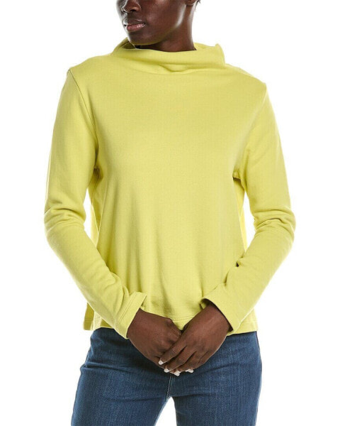 Eileen Fisher Funnel Neck Top Women's