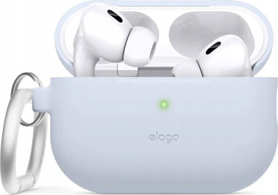 Elago Elago AirPods Pro 2 Hang Silicone Case - etui z karabińczykiem do AirPods Pro 2 niebieskie - Gwarancja bezpieczeństwa. Proste raty. Bezpłatna wysyłka od 170 zł.