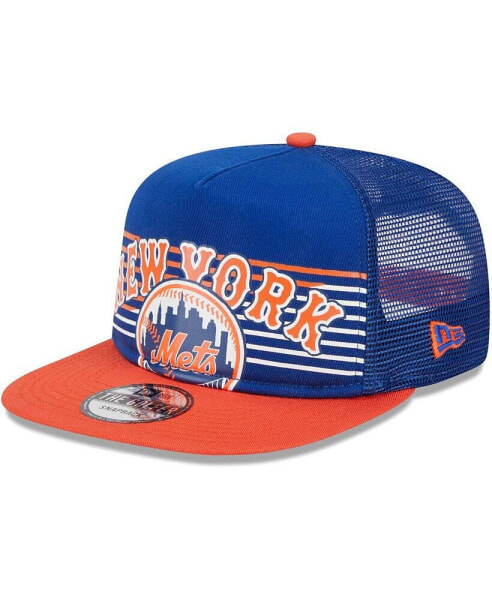 Men's Royal New York Mets Speed Golfer Trucker Snapback Hat