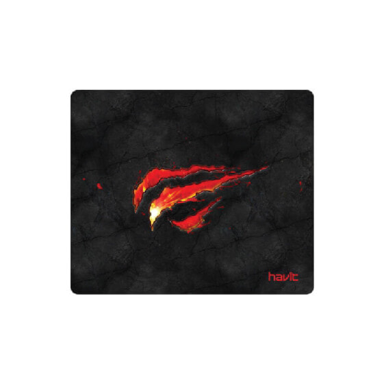 Havit HV-MP837 - Black - Red - Image - Non-slip base - Gaming mouse pad