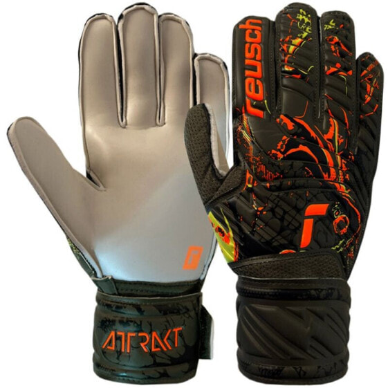 Вратарские перчатки Reusch Attrakt Solid Jr 5372016 5556