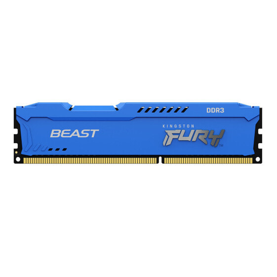 Kingston FURY Beast - 8 GB - 1 x 8 GB - DDR3 - 1600 MHz - 240-pin DIMM - Blue