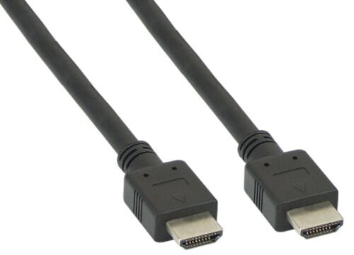 InLine HDMI Cable High Speed male / male black 5m
