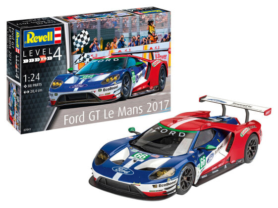Revell Ford GT Le Mans 2017 - Car model - 12 yr(s) - Multicolour - Land vehicle model - 94 mm - 204 mm