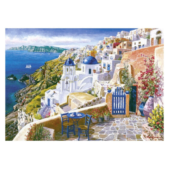 Sam ParkPuzzle Blick von Santorini