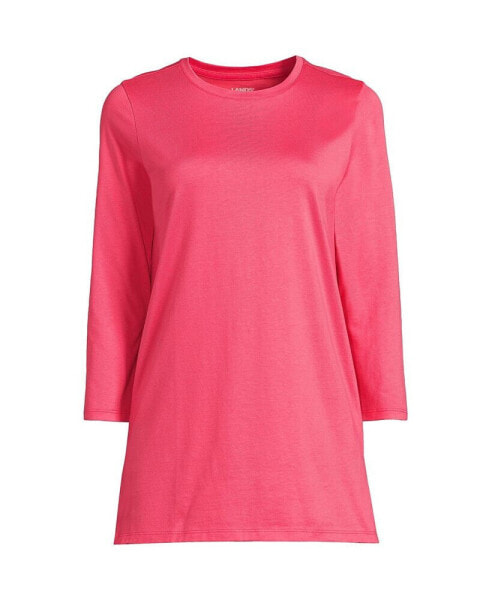 Women's 3/4 Sleeve Cotton Supima Tunic