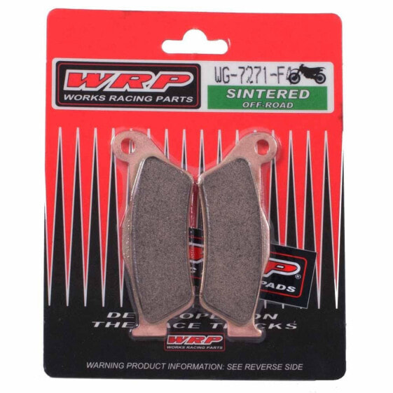 WRP F4 Off Road Front/Rear Brake Pads