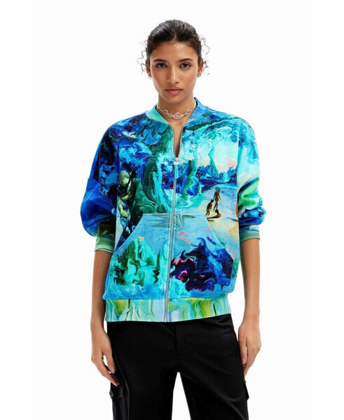 Women's M. Christian Lacroix arty sweatshirt