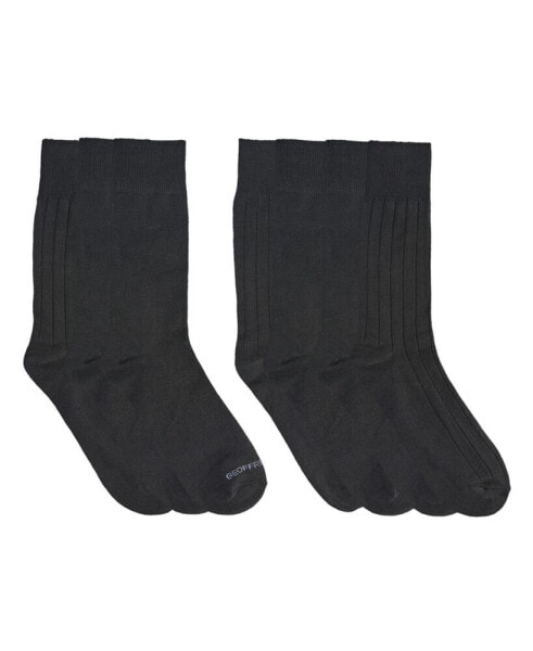 Men's Dress Crew Socks, Pack of 7