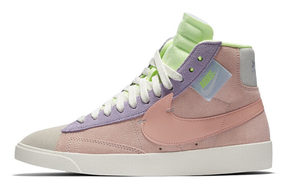 Кроссовки Nike Blazer Mid Rebel Розово-фиолетовые