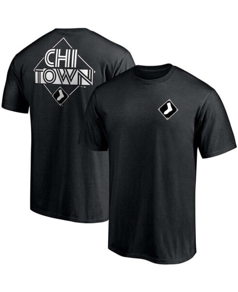 Men's Black Chicago White Sox Chi Town Hometown T-shirt