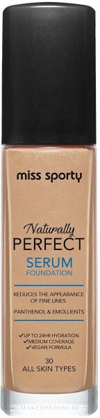 Foundation - Miss Sporty Naturally Perfect Serum Foundation 30