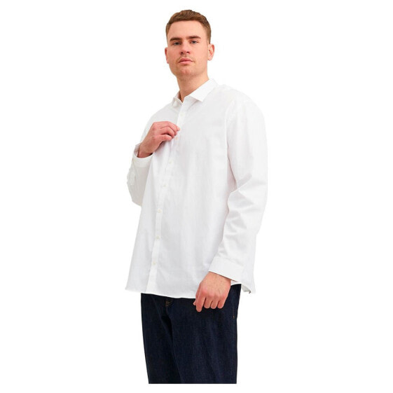 Рубашка спортивная Jack & Jones Blacardiff Plus Size со спущенным плечом