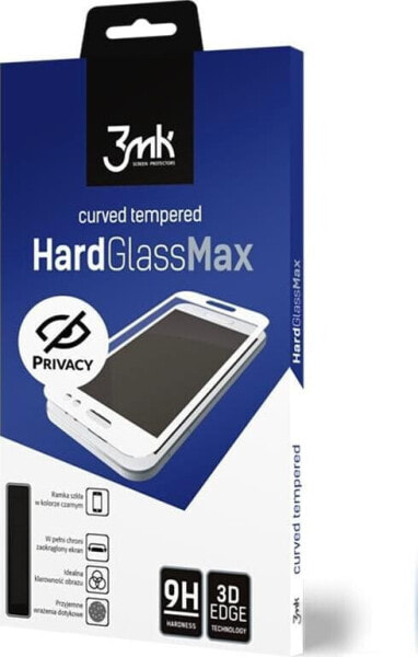 3MK Szkło hartowane 3MK HardGlass Max Privacy Apple iPhone 13 mini czarne