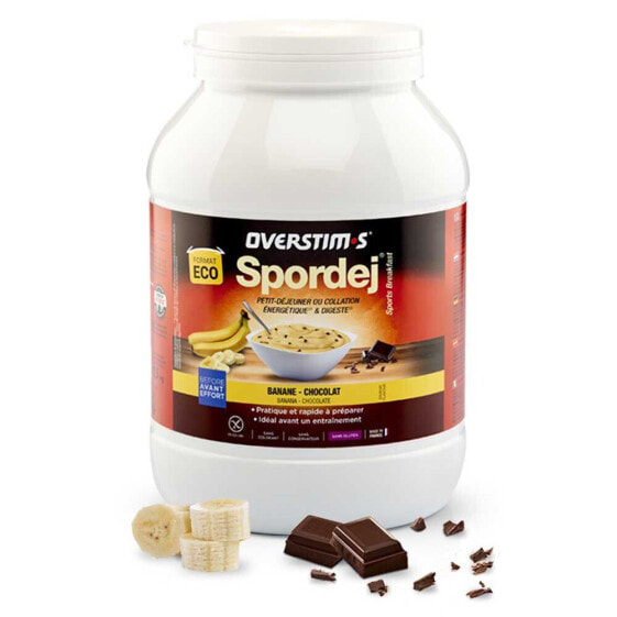 Энергетический напиток для спортсменов OVERSTIMS Spordej 1,5 кг Банан Шоколад
