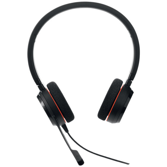 Jabra Evolve 20 UC Stereo - Wired - Office/Call center - 150 - 7000 Hz - 171 g - Headset - Black