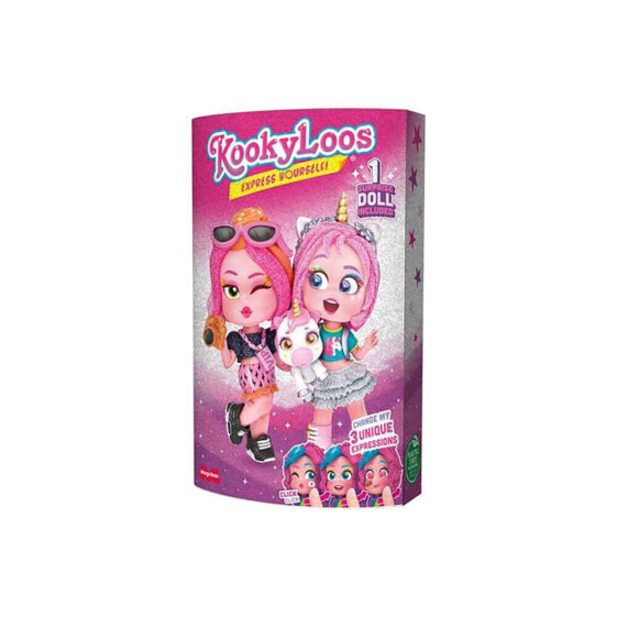 Кукла Magic Box Toys Kookyloos Блеск и Гламур С 3 Эмоциями и Петсом
