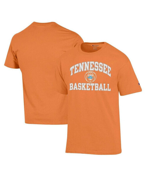Men's Tennessee Orange Tennessee Lady Volunteers Basketball Icon T-shirt
