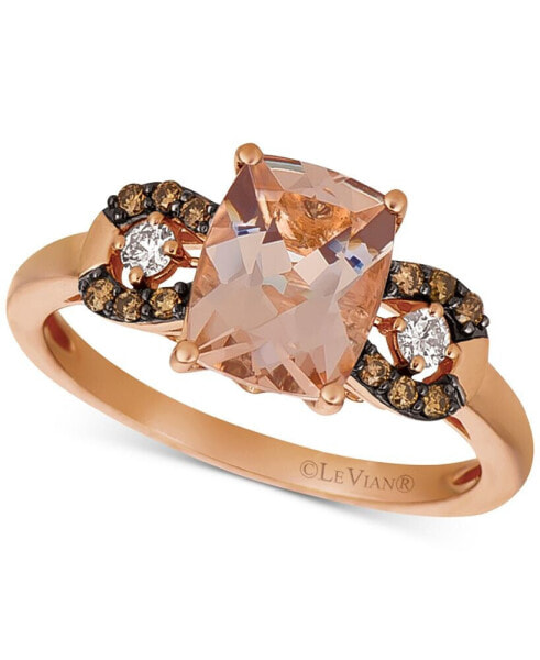 Кольцо Le Vian Peach Morganite & Diamonds