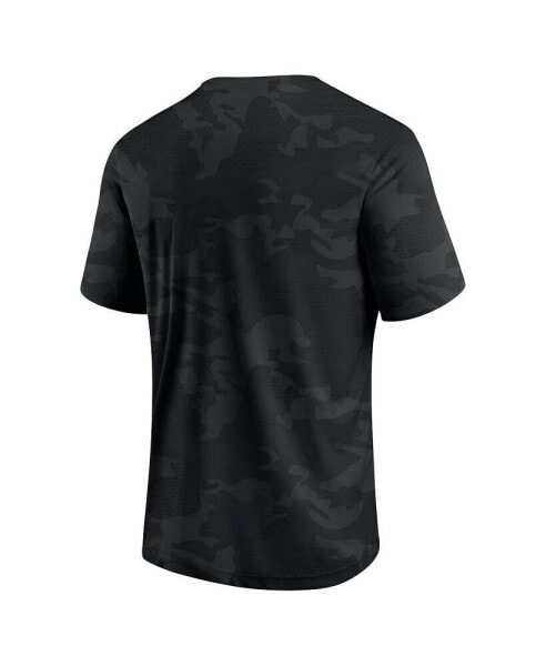 Men's Black Air Force Falcons Camo Logo T-shirt