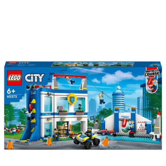 Конструктор пластиковый Lego City 60372 Полицейская академия с фигуркой лошади, автомобильная игрушка