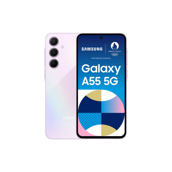 Smartphone Samsung A55 5G L.VIOLET 8 GB RAM 256 GB Black Lilac