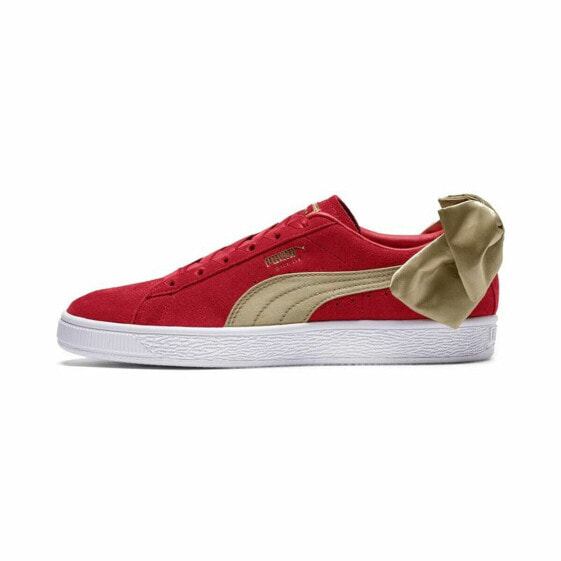 Кроссовки повседневные Puma Sportswear Suede Bow Varsity Красные