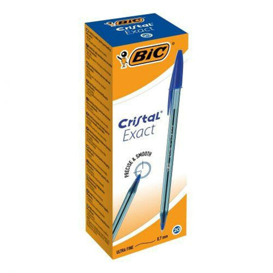 Ручка Bic Cristal Exact Синий (20 штук)