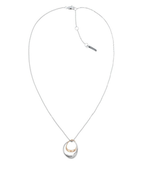Calvin Klein women's Two-Tone Stainless Steel Necklace