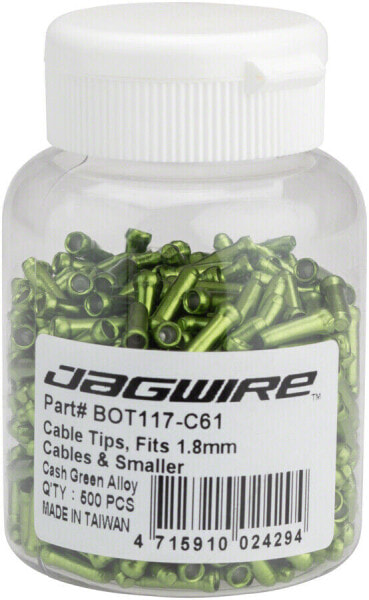 Шнурок для тормоза Jagwire 1,8 мм Зеленый Бутылка/500