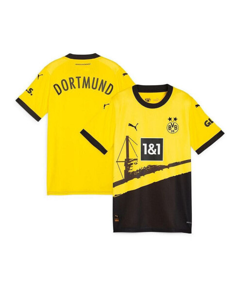 Women's Yellow Borussia Dortmund 2023/24 Home Replica Jersey